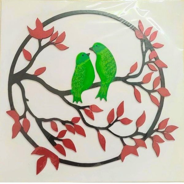Round Bird Wall piece