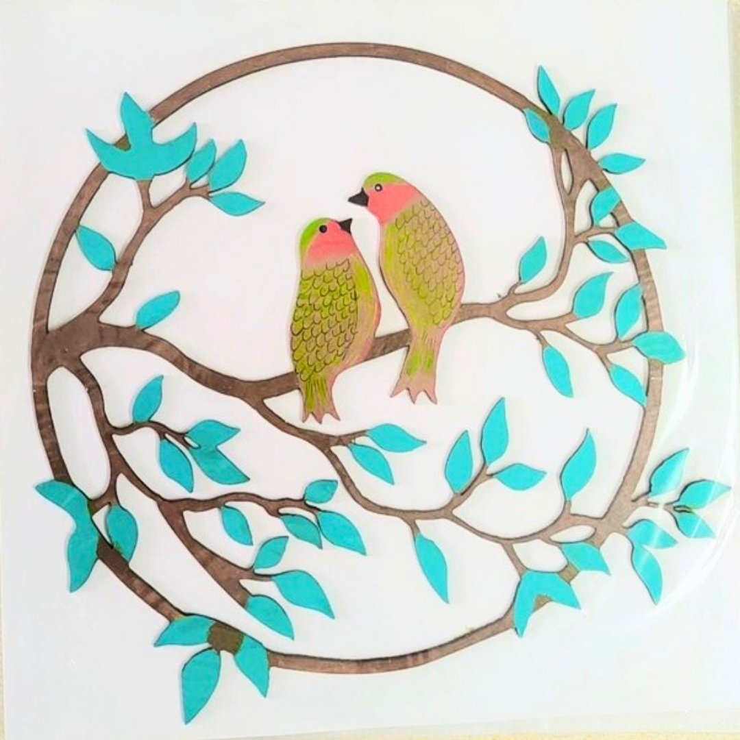Round Bird Wall piece