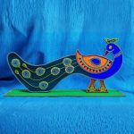 Standing Peacock
