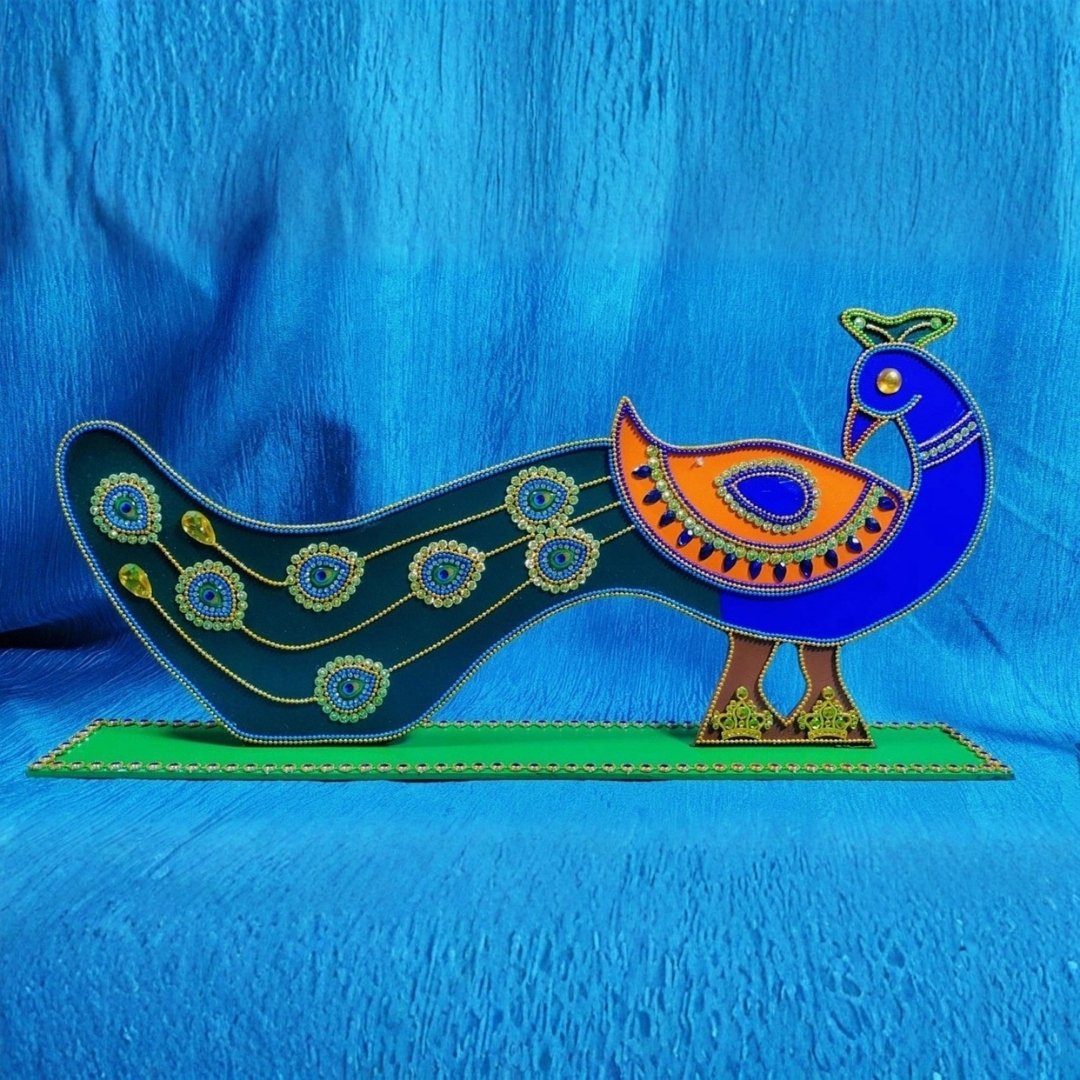 Standing Peacock