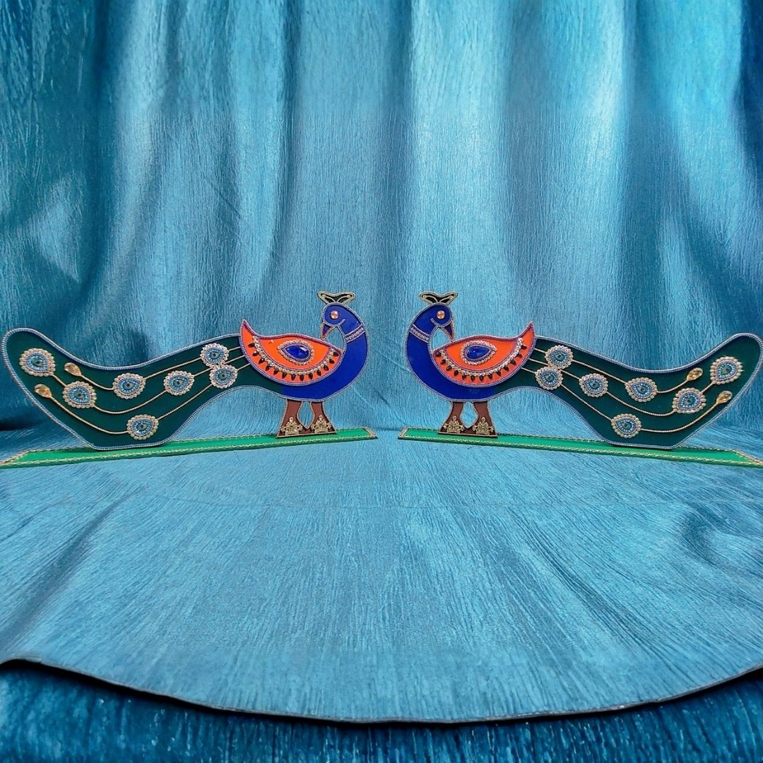 Standing Peacock