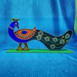 Standing Peacock