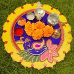 Peacock Pooja Thali