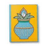 Handcrafted Blue Kalash Diary