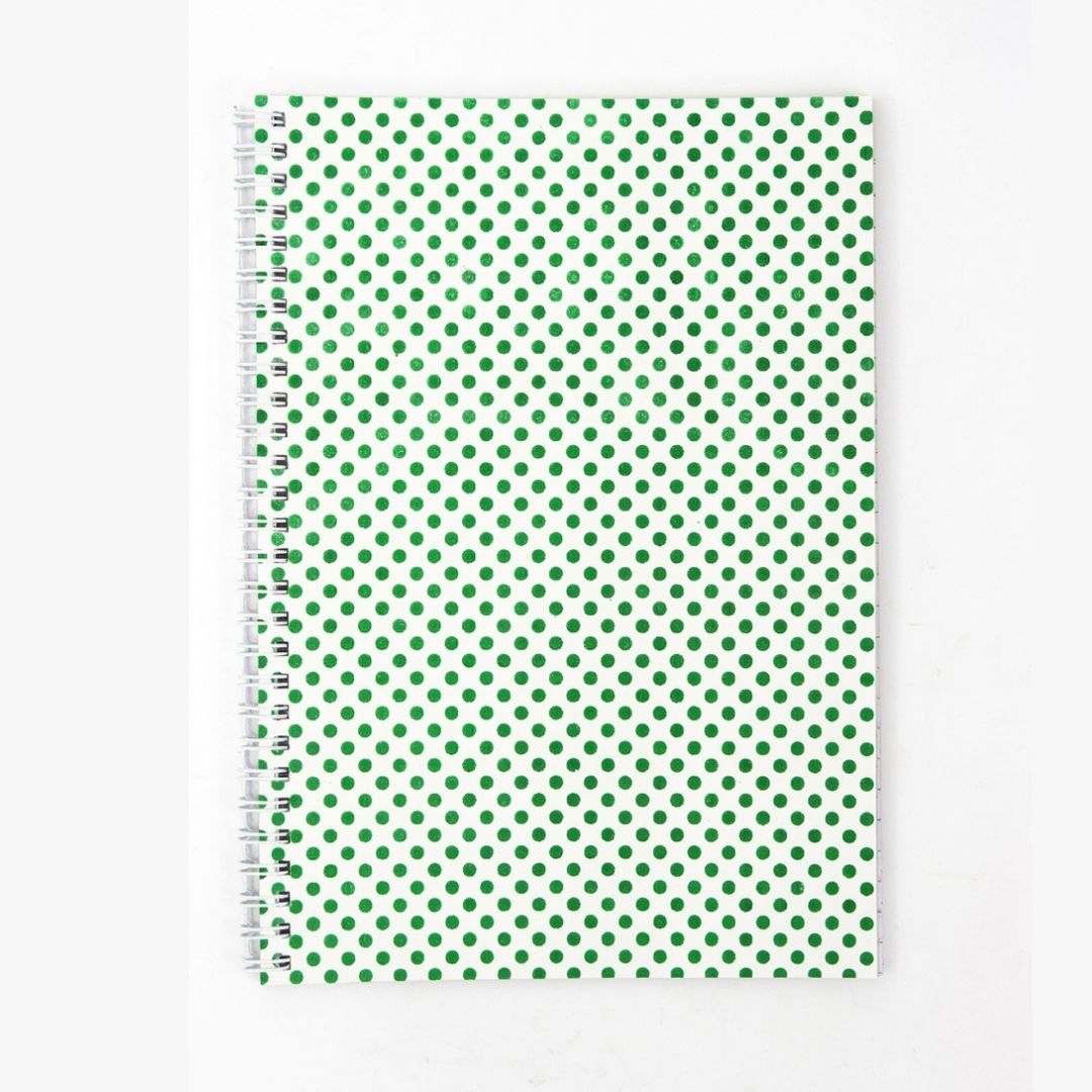 Handcrafted Spiral Diary