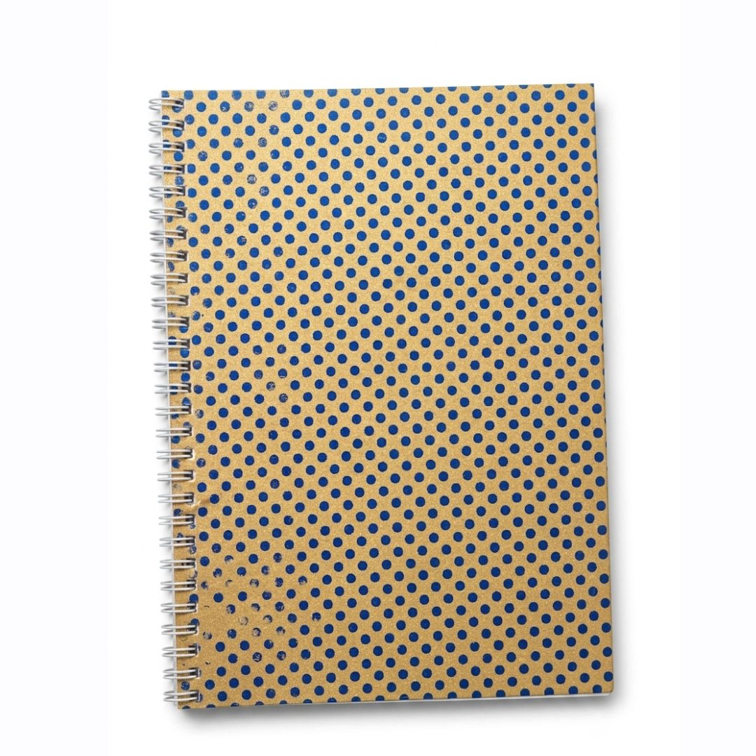 Handcrafted Spiral Diary
