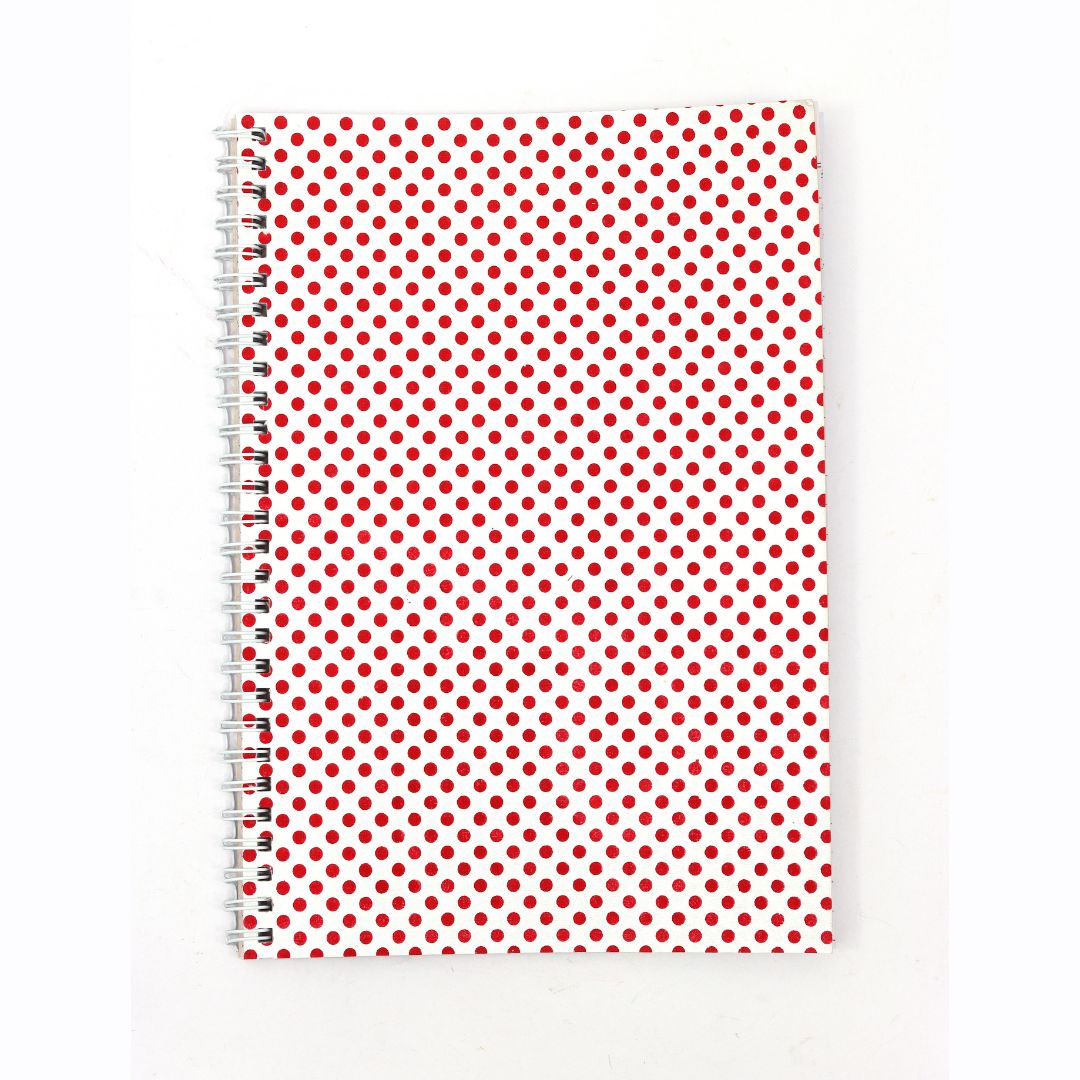 Handcrafted Spiral Diary