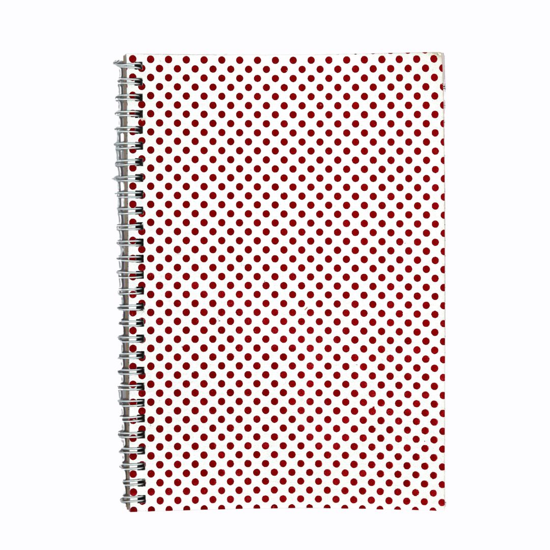 Handcrafted Spiral Diary