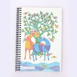 Handcrafted Spiral Diary