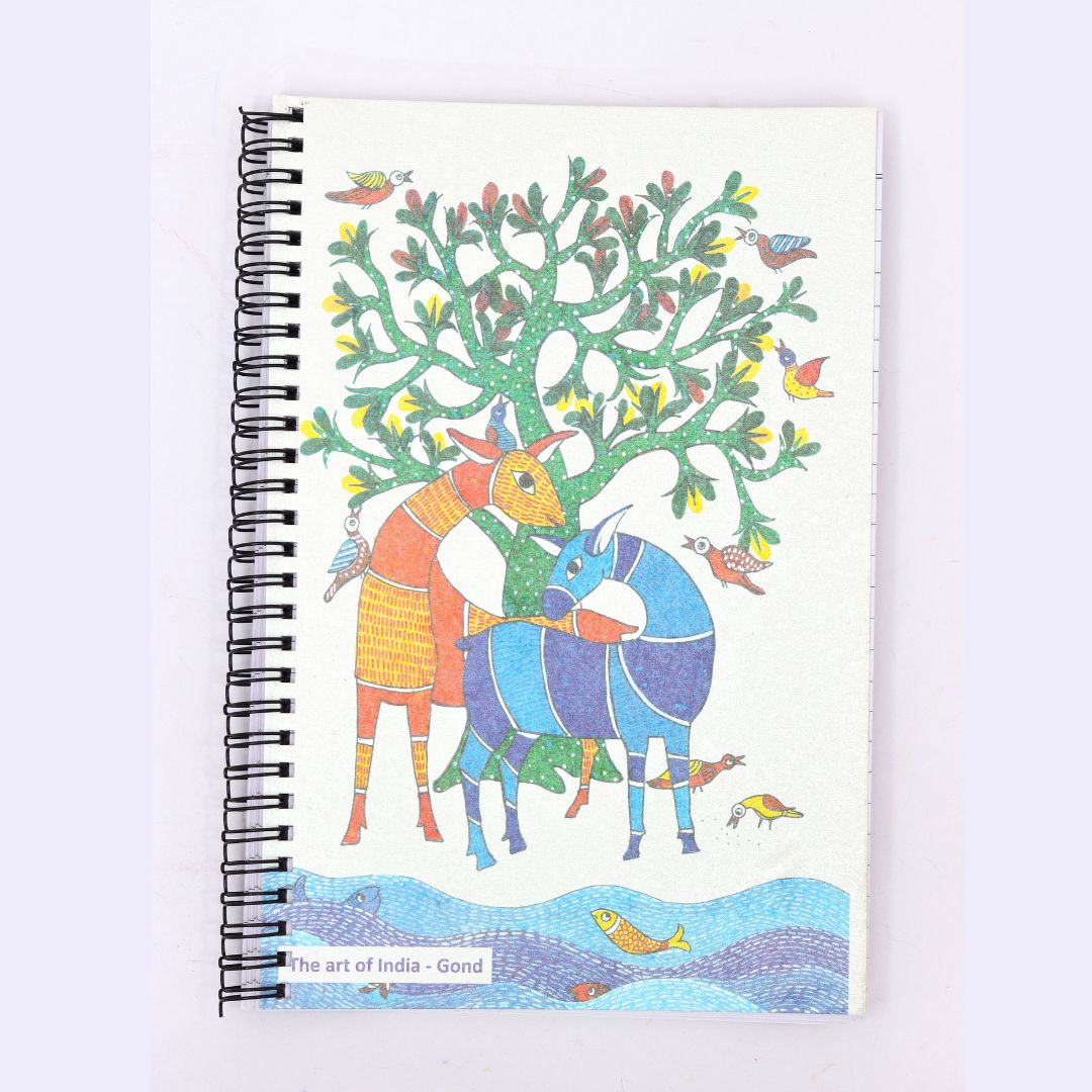 Handcrafted Spiral Diary